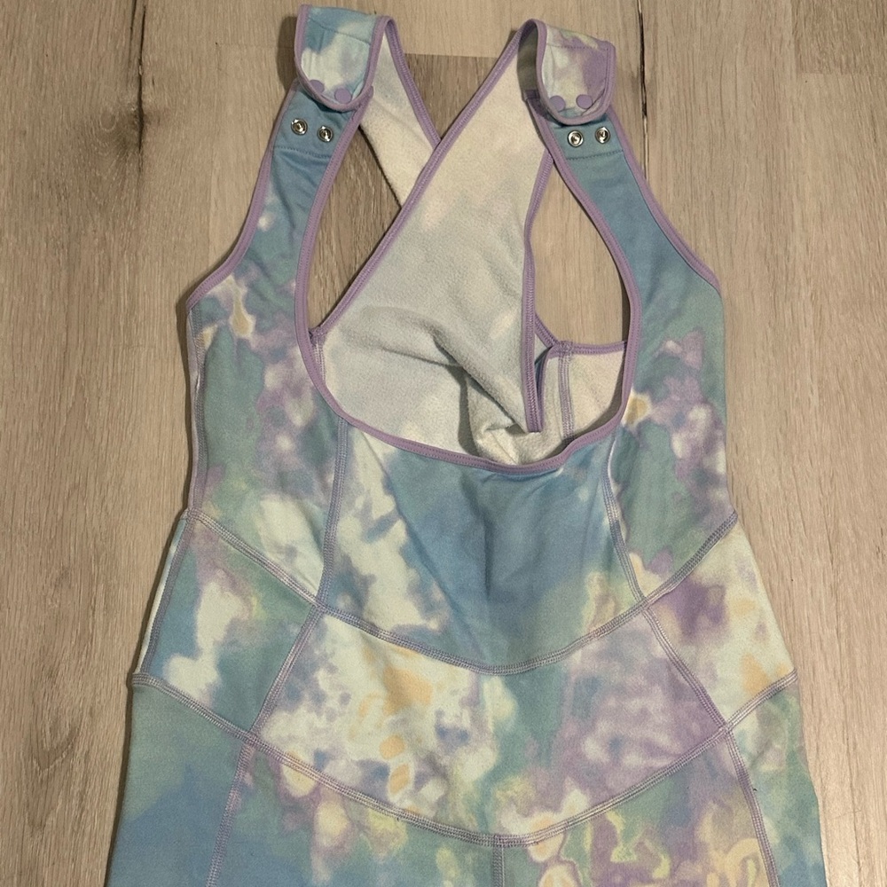 Free People Tie Dye Athletic Jumpsuit
